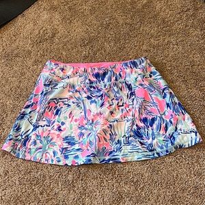 Lilly Pulitzer Luxletic Skort Size S GUC